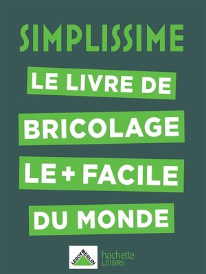 cover image of SIMPLISSIME--Bricolage